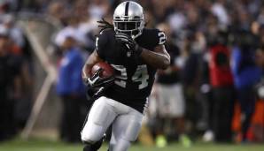 Marshawn Lynch spielt derzeit für sein Heimatteam, die Oakland Raiders, in der NFL.