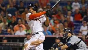 Platz 3: Giancarlo Stanton - 13 Jahre/325 Millionen Dollar (Vertragsverlängerung) bei den Miami Marlins 2014 (MLB).