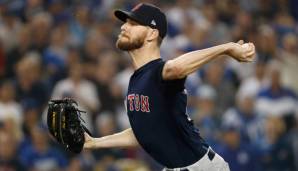 Chris Sale spielt seit 2017 für die Boston Red Sox.