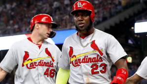 Marcell Ozuna (r.) und Paul Goldschmidt waren maßgeblich am Sieg der St. Louis Cardinals in Spiel 1 der NLDS beteiligt.