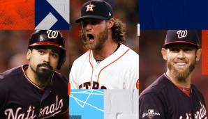 Anthony Rendon, Gerrit Cole und Stephen Strasburg (v.l.) sind die großen Gewinner des Winter Meetings 2019.