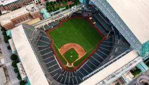 Minute Maid Park ist die Heimat der Houston Astros.