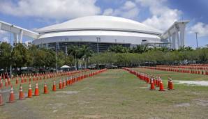 Im Marlins Park wird vorerst kein Baseball gespielt.