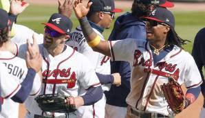 Die Atlanta Braves haben Spiel 1 der NLDS gegen die Miami Marlins gewonnen.