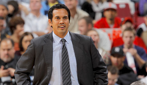 Heat-Coach Erik Spoelstra freut sich auf das Duell gegen die Lakers