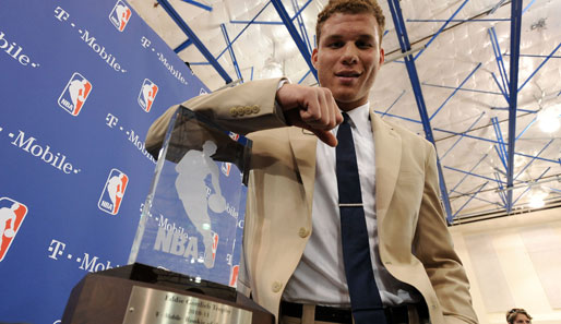 Blake Griffin setzte sich bei der Wahl zum Rookie of the Year deutlich durch