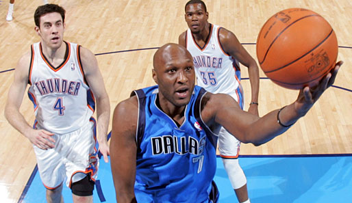 Lamar Odom spielte in der vergangenen Saison mit Dirk Nowitzki bei den Dallas Mavericks