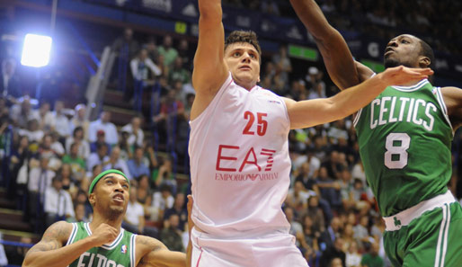 105:75: Olimpia Milano bekam nach Bostons Pleite bei Fener den Hunger der Celtics zu spüren