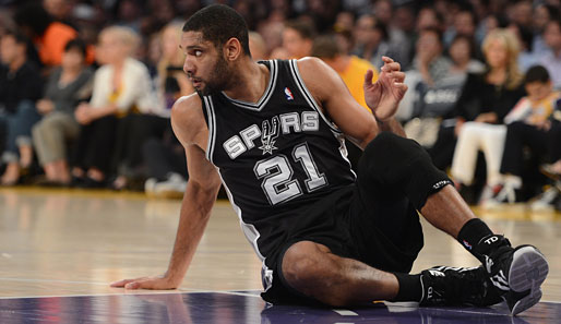 Tim Duncan und die Spurs kassierten ihre sechste Saisonniederlage