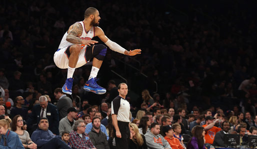 Tyson Chandler befindet sich derzeit mit den New York Knicks auf dem Höhenflug