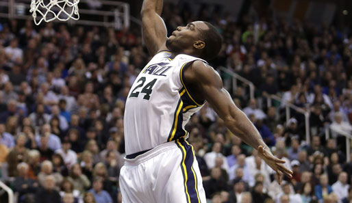 Paul Millsap erzielte gegen die Indiana Pacers 21 Punkte