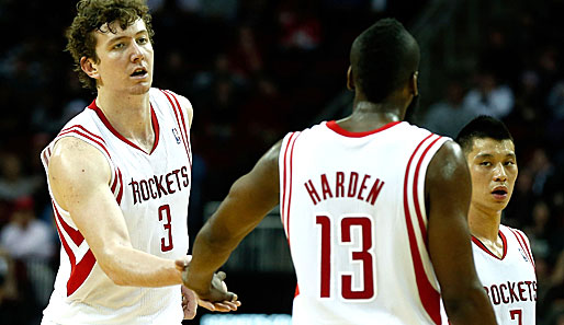 Ömer Asik, James Harden, Jeremy Lin und Co. fegten die Warriors aus dem Toyota Center