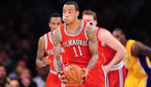 Monta Ellis sorgte für die entscheidenden drei Punkte für die Milwaukee Bucks