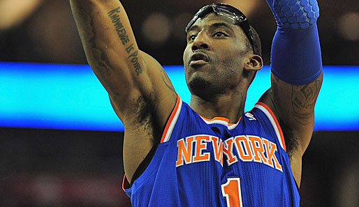 Wie in alten Zeiten: Amare Stoudemire war Dreh- und Angelpunkt der Knicks-Offensive