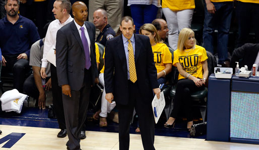 Brian Shaw (l.) arbeitet in den vergangenen beiden Jahren unter Frank Vogel bei den Pacers