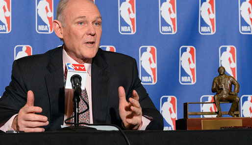 George Karl gewann unlängst den Award des Coach of the Year, nun steht er ohne Job da