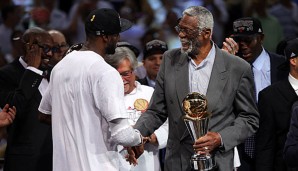 Bill Russell ist mit elf NBA-Titeln der erfolgreichste Spieler in der NBA-Geschichte