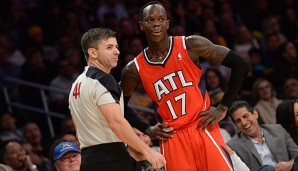 Dennis Schröder darf bei der Partie der Hawks gegen die Denver Nuggets nur zuschauen