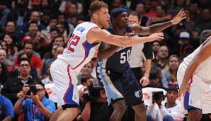 Zwischen Blake Griffin und Zach Randolph ging es mal wieder heiß her