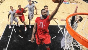 Rockets-Star James Harden gehört auch in diesem Jahr zu den besten Scorern der NBA