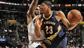 Anthony Davis lieferte gegen die Cleveland Cavaliers die nächste Gala ab