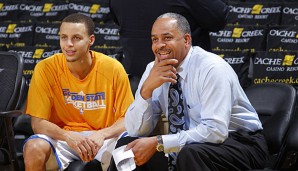 Stephen (l.) und Dell Curry (r.) können beide auf einen starken Wurf bauen