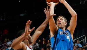 Dirk Nowitzki spielt seit 1999 ununterbrochen für die Dallas Mavericks