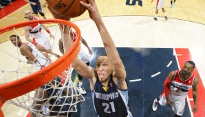 Tayshaun Prince war bester Spieler bei den Memphis Grizzlies