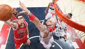 Kirk Hinrich (l.) und die Chicago Bulls sind auf einen Sieg in Spiel 4 angewiesen