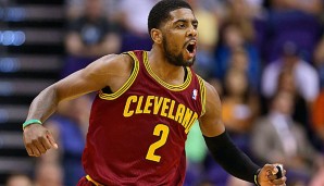 Clevelands Point Guard Kyrie Irving hat seine Verletzung überwunden