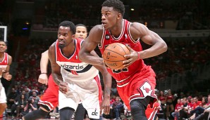 Jimmy Butler war offensiv wie defensiv ein Erfolgsgarant der Chicago Bulls