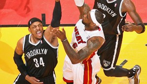 Superstar LeBron James erzielte gegen die Brooklyn Nets 22 Punkte