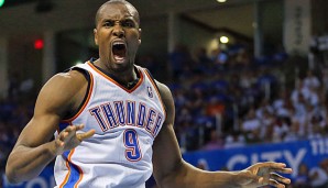 Serge Ibaka wird wohl in dieser Saison nicht mehr für die Oklahoma City Thunder spielen