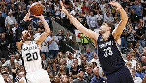 Manu Ginobili und Marc Gasol wechselten beide aus Europa in die NBA