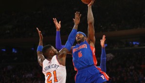 Josh Smith wechselte vor der vergangenen Saison aus Atlanta zu den Detroit Pistons