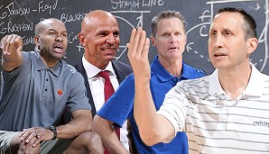 Steve Kerr, Derek Fisher und David Blatt geben ihr NBA-Debüt an der Seitenlinie