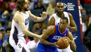 Thaddeus Young (r.) wurde 2007 von den Philadelphia 76ers gedraftet