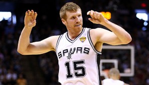 Matt Bonner wurde mit den San Antonio Spurs zweimal NBA-Champion