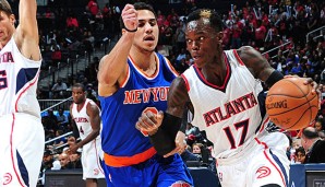 Dennis Schröder lieferte gegen die Knicks eine überzeugende Vorstellung ab