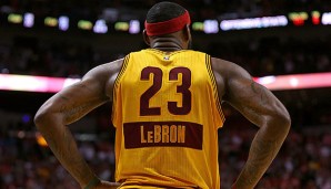 Bei den Trikotverkäufen zum fünften Mal in Folge an eins: LeBron James