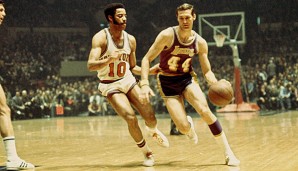 Walt Frazier und Jerry West gehörten in den 70ern zu den Stars ihrer Teams