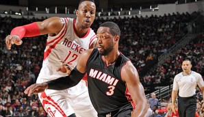 Dwayne Wade und Dwight Howard müssen eine Weile aussetzen