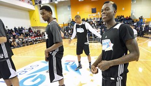 Dennis Schröder trifft bei der Skills Challenge in der ersten Runde auf Kyle Lowry