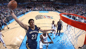 Anthony Davis erlegte die Thunder mit einer unfassbaren Leistung