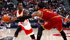 Dennis Schröder hat alles im Griff, Kyrie Irving streckt sich vergebens