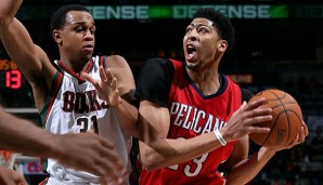 Anthony Davis war von den Bucks einfach nicht zu stoppen