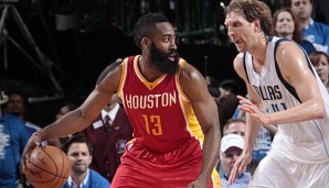 James Harden macht gegen Dallas ein fantastisches Spiel