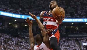 John Wall hatte in Spiel 1 Probleme mit seinem Wurf, glänzte aber als Assist-Geber