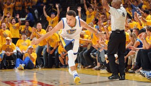 Stephen Curry war wieder einmal bester Werfer der Golden State Warriors