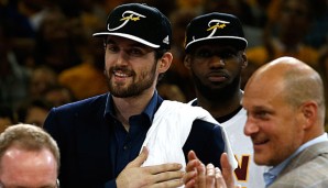 Kevin Love wird wohl auch in der kommenden Saison bei den Cavaliers spielen